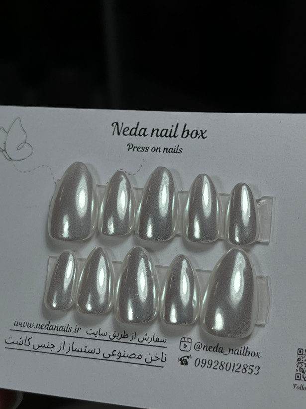 کاشت موقت آماده ارسال، شیری کروم مرواریدی