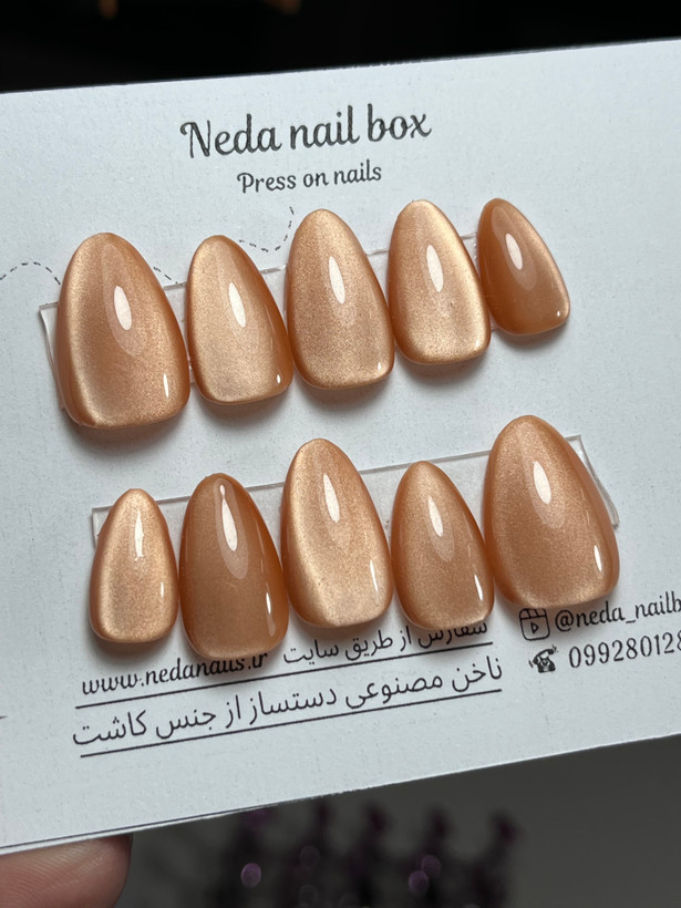 کاشت موقت آیس انبه ای(نارنجی روشن) آماده ارسال
